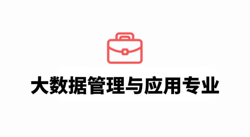 大数据管理与应用专业